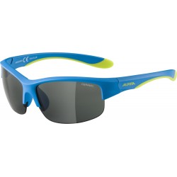 Okulary Alpina Junior Flexxy Youth Hr Kolor Blue-Lime Matt Szkło Black Cat.3 New 2023