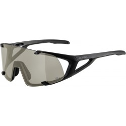 Okulary Alpina Hawkeye Q-Lite Kolor Black Matt Szkło Silver Mirror Cat.3 Hydrophobic, Fogstop